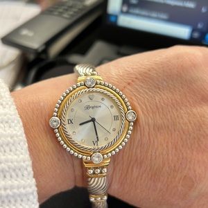 Brighton 2- tone watch like new
